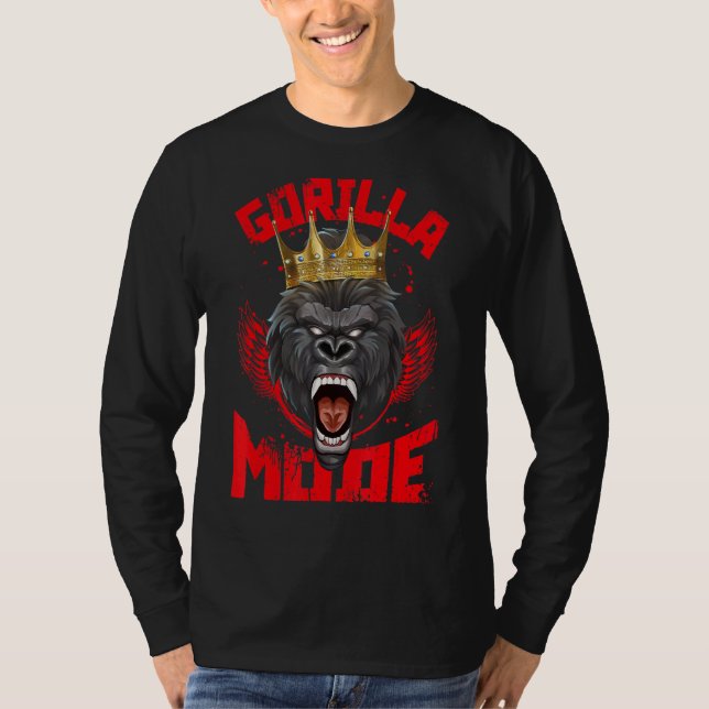 Camiseta Modo Gorila Malhação Teste de Feixe de Motivação G (Frente)