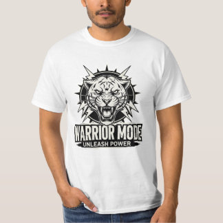 Camiseta Modo Guerreiro Ativado – Desperte Seu Poder