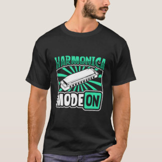 Camiseta Modo Harmônica Ativado Tocador de Harmônica