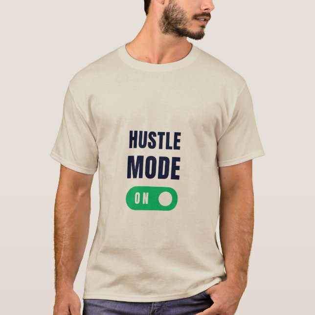 Camiseta Modo Hustle - Ligado (Frente)