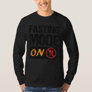 Camiseta Modo Jejum Ativado Perda de Peso no Ramadão e Jeju