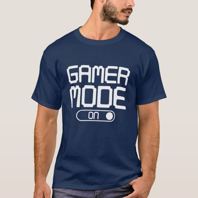 Camiseta Modo Jogador Ativado (Frente)