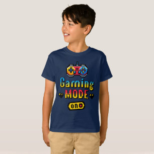 Camiseta Modo Jogo Pixel Retro