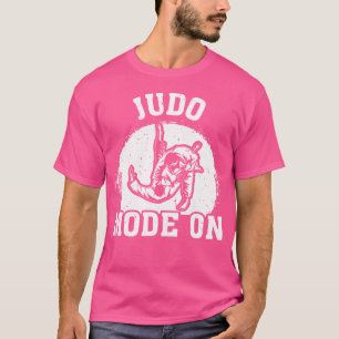 Camiseta Modo Judo no Engraçado Judo Fighter