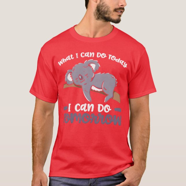 Camiseta Modo Koalá Estilo de Vida Espírito Animal Zoológic (Frente)
