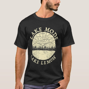 Camiseta Modo Lago Lago Lemon Camping Indiana Camper Famíli