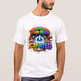 Camiseta Modo Orgulho: Ativado