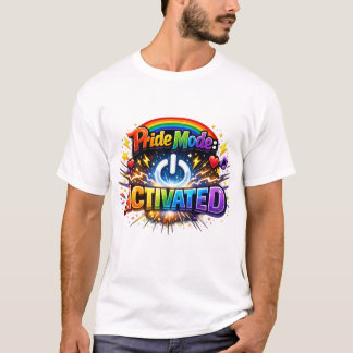 Camiseta Modo Orgulho: Ativado
