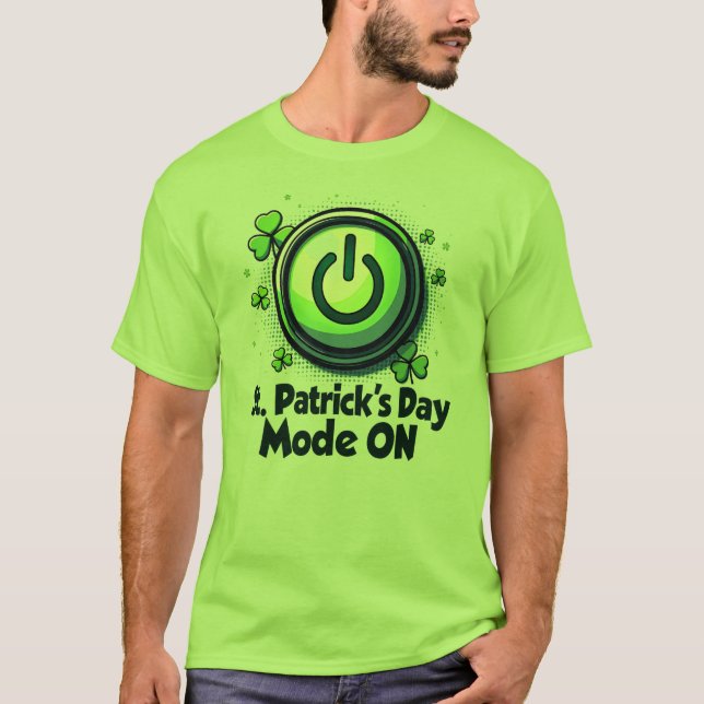 Camiseta Modo Paddy de Pilha Completa (Frente)