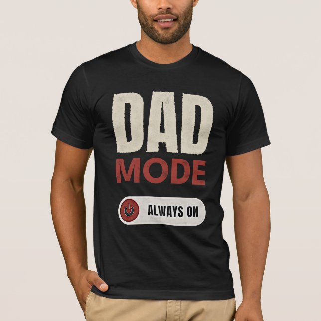 CAMISETA MODO PAI SEMPRE ATIVO (Frente)