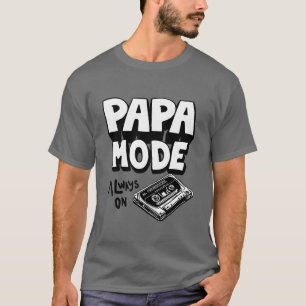 Camiseta Modo Papa dia de os pais