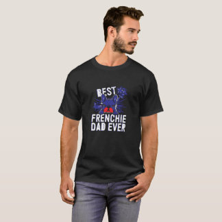 Camiseta Modo Percepção - Melhor Pai Frenchie de T