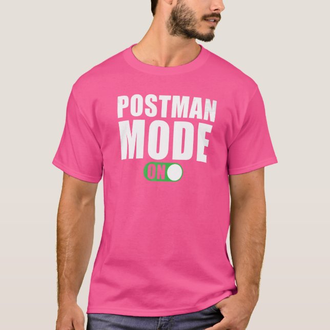 Camiseta Modo Postman no Postman (Frente)