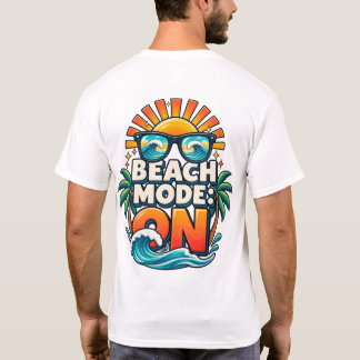 Camiseta Modo Praia: Pronto