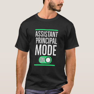 Camiseta Modo Principal Assistente no T-Shirt