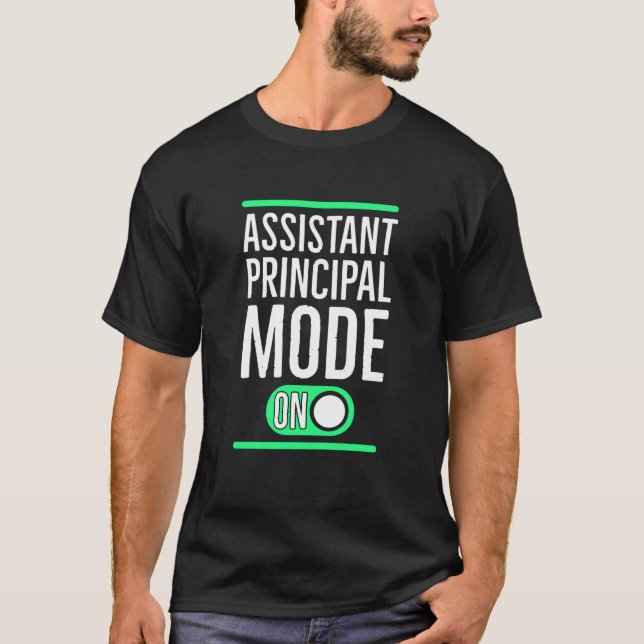 Camiseta Modo Principal Assistente no T-Shirt (Frente)