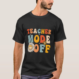 Camiseta Modo Professor Desligado Último Dia De Aula Olá Ve
