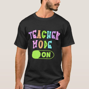 Camiseta Modo Professor na Almofada