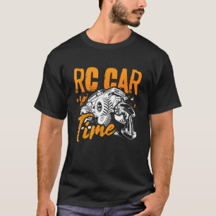Camiseta Modo RC de Modelo de Tempo de Carro Fazer Controle