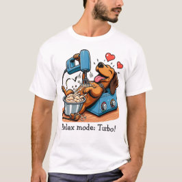 Camiseta Modo relaxado: Turbo!