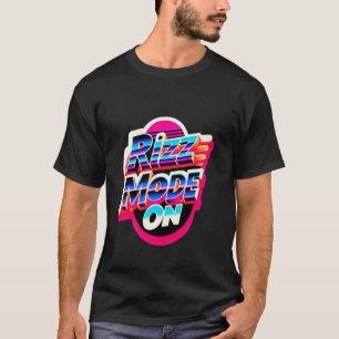 Camiseta Modo Rizz Ativado Confiança Carismática --