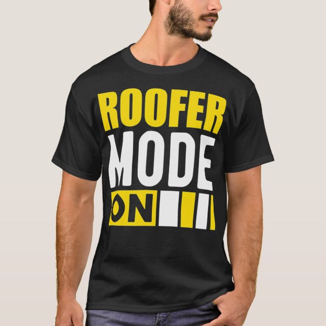 Camiseta Modo Roofer Ativado (Frente)