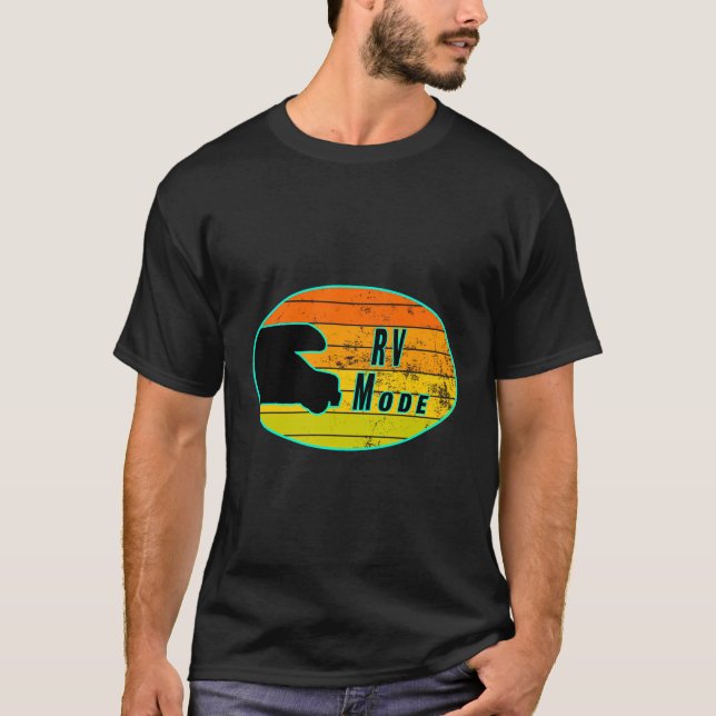 Camiseta Modo Rv E Camping (Frente)