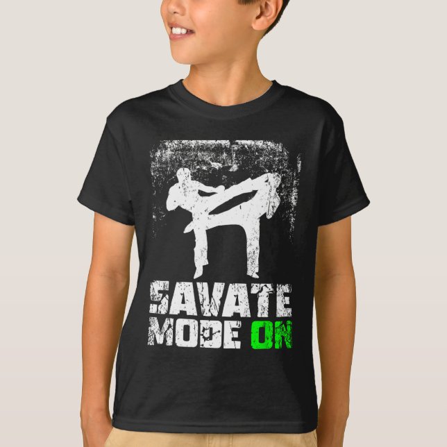 Camiseta Modo Savate Ativado  (Frente)