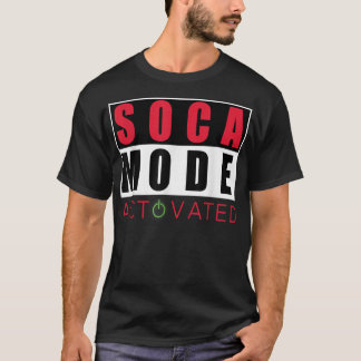 Camiseta Modo Soca de Carnaval legal Ativado