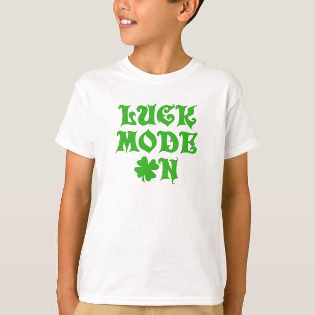 Camiseta Modo Sorte Ativado   (Frente)