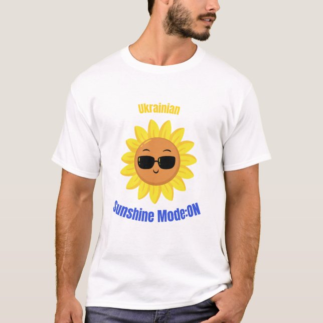 Camiseta Modo Sunshine Ucraniano:ON (Frente)