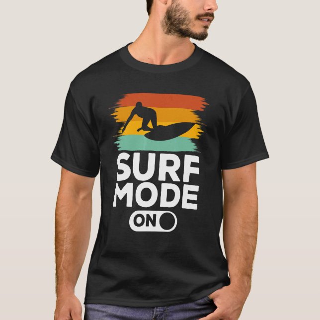Camiseta Modo surf Em Surfers Surf Surfboard (Frente)