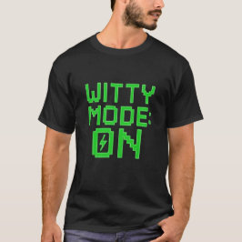 Camiseta Modo Testemunha Ligado - T-Shirt Nerd Engraçado pa