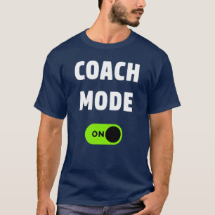 Camiseta Modo Treinador Ativado Presente Engraçado Treinado