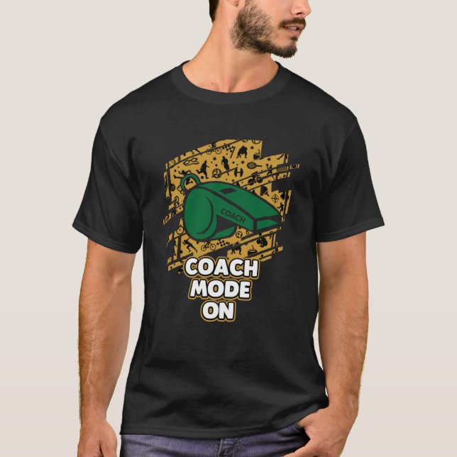 Camiseta Modo Treinador Em Treinamento Humor Mentor Trainer (Frente)