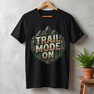 Camiseta Modo Trilha Ativado Aventura ao Ar Livre