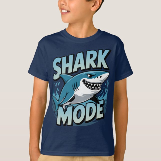 Camiseta Modo Tubarão (Frente)