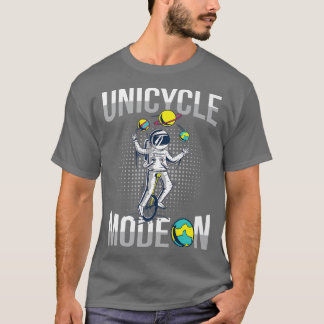 Camiseta Modo Unicycle em Design para um Unicycle Rider