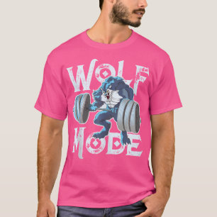 Camiseta Modo Wolf Workout Levantamento Pesos Gym Beast Fit