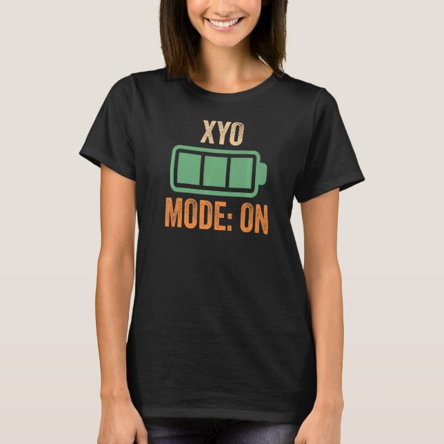 Camiseta Modo XYO no Crypto (Frente)