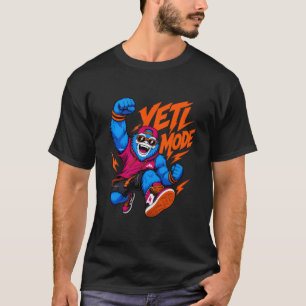 Camiseta Modo Yeti Cyber Macaco Street Dance