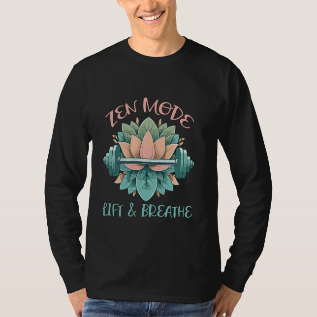 Camiseta Modo Zen Erga E Respira (Frente)
