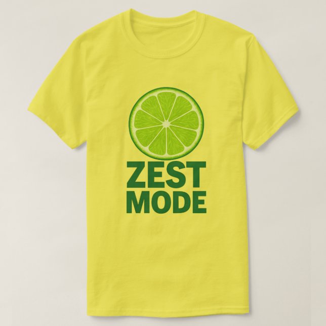Camiseta Modo Zest (Frente do Design)