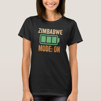 Camiseta Modo Zimbábue Na Bateria