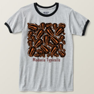 Camiseta Modocia Typicalis, enxame de trilobito fóssil