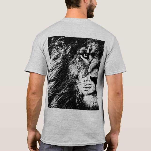 Camiseta Modos de frente da frente da frente da Modelo de P (Verso)