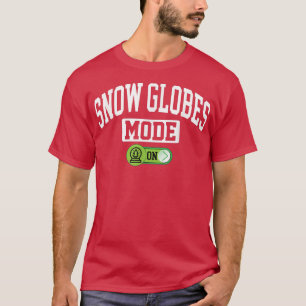 Camiseta Modos de Neve no globo de neve engraçado