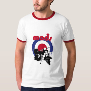 Camiseta Mods/t-shirt do Vespa