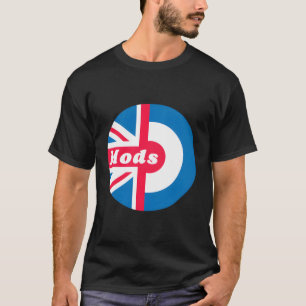 Camiseta Mods Target Union Jack Roundel - Bandeira Britânic