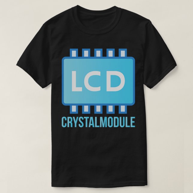 Camiseta módulo cristalmodule (Frente do Design)